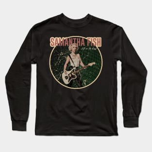 VINTAGE ART - The Samantha Fish Long Sleeve T-Shirt